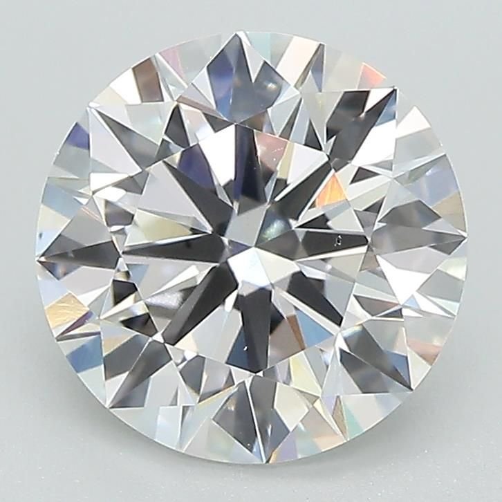 2.33ct D VS2 Rare Carat Ideal Cut Round Lab Grown Diamond