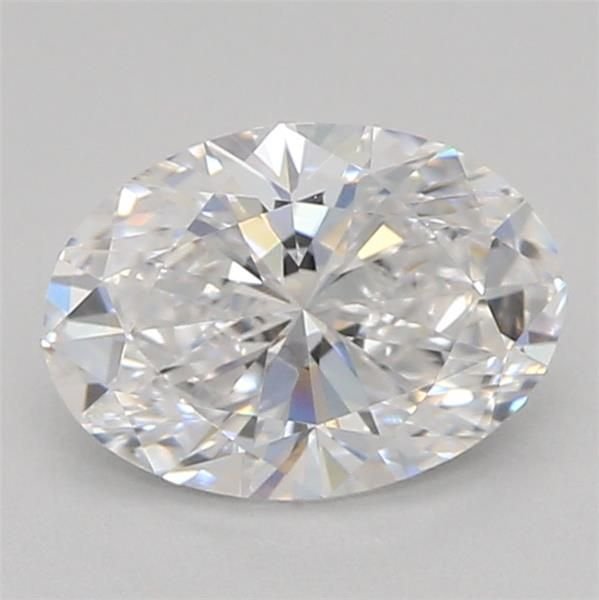 0.53ct D VVS2 Rare Carat Ideal Cut Oval Lab Grown Diamond