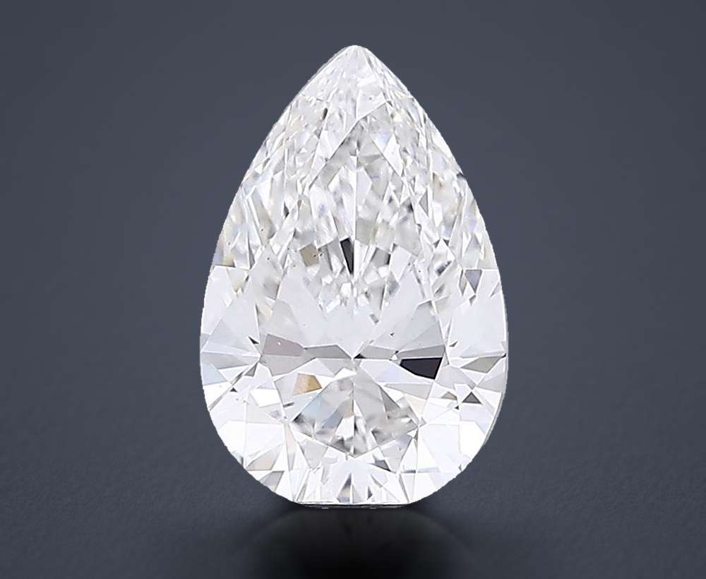 2.64 Carat Pear Lab Diamond