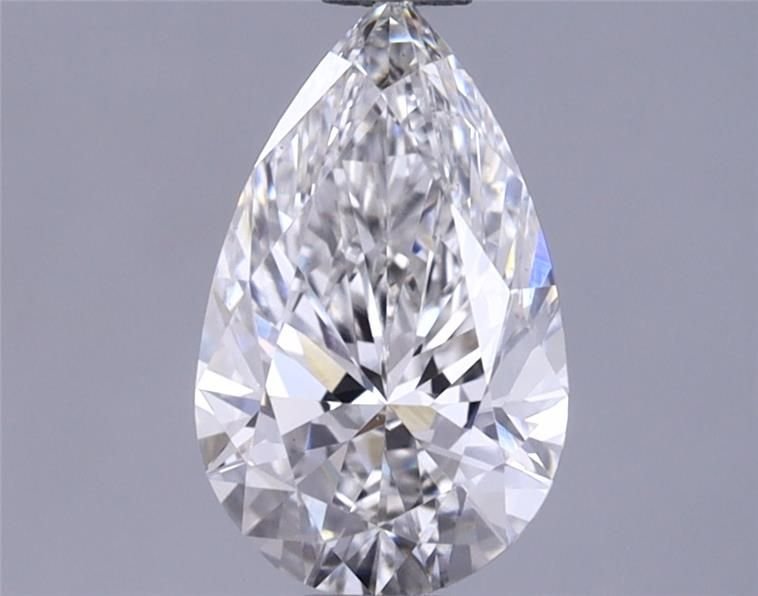 0.81ct F VS1 Rare Carat Ideal Cut Pear Lab Grown Diamond