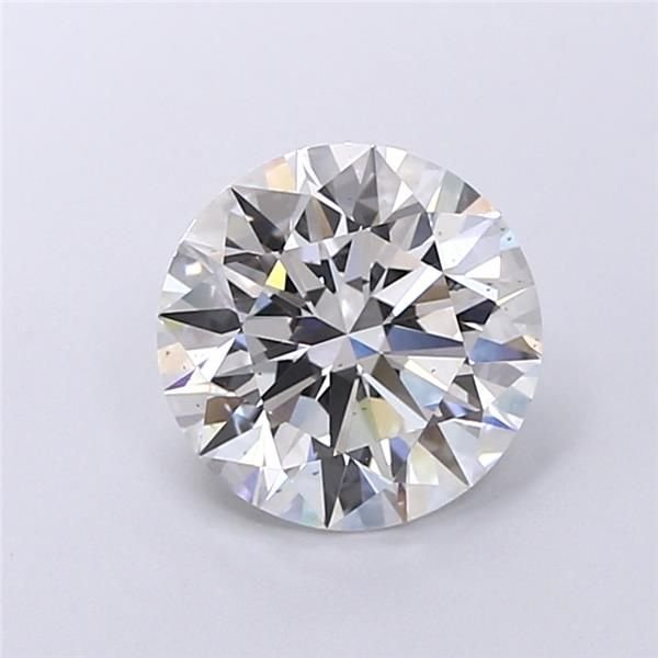 2.52ct E VS2 Rare Carat Ideal Cut Round Lab Grown Diamond