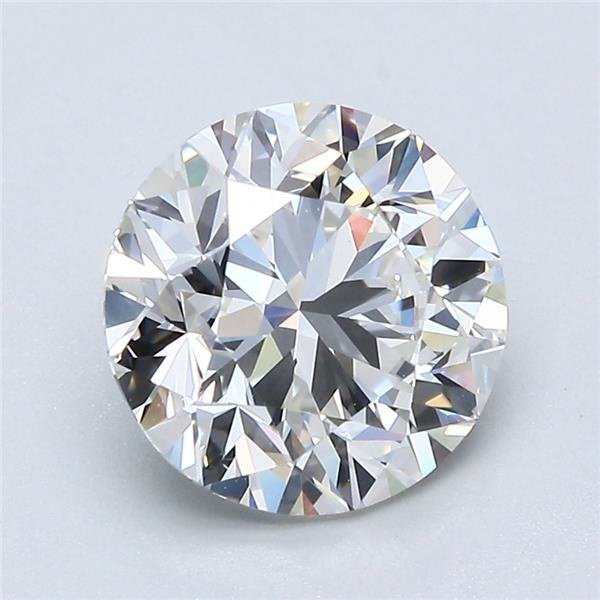 2.50ct H VVS2 Very Good Cut Round Diamond