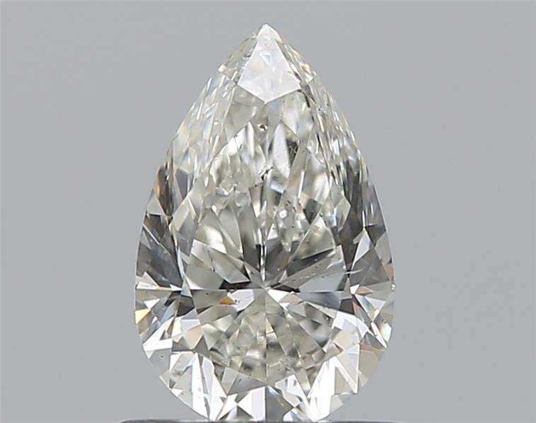 0.68ct J SI2 Rare Carat Ideal Cut Pear Diamond