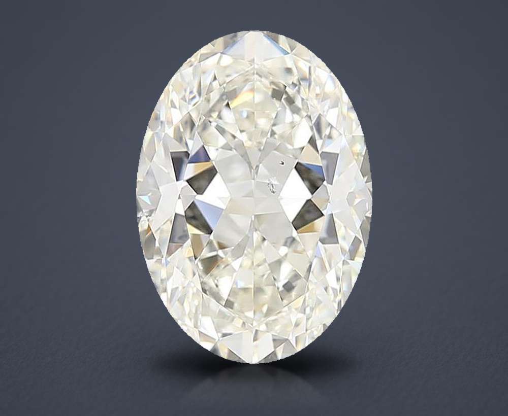 3.70 Carat Oval Natural Diamond