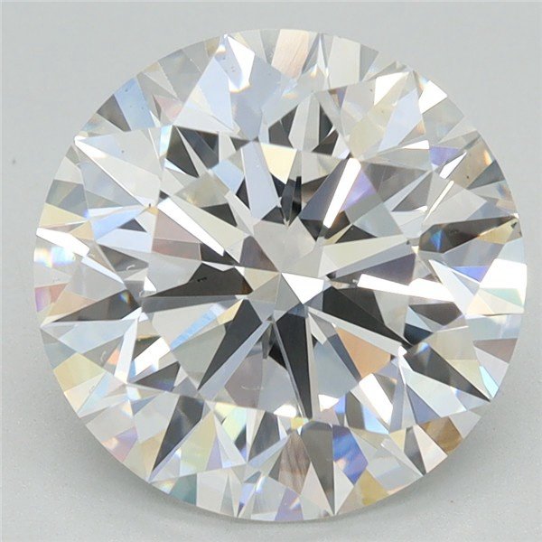 3.50ct F VS2 Rare Carat Ideal Cut Round Lab Grown Diamond