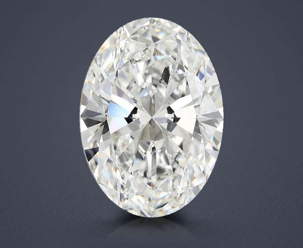 12.50 Carat Oval Lab Diamond