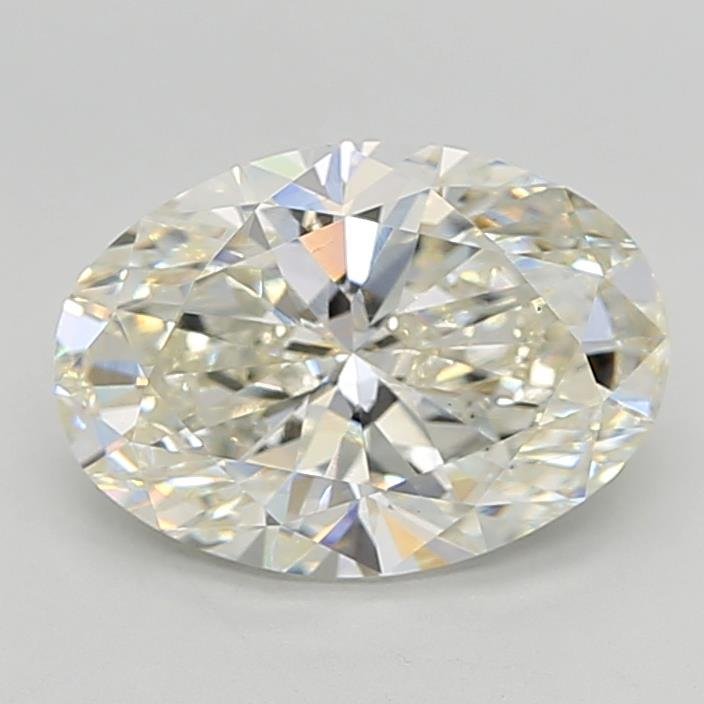 3.04ct H VS1 Rare Carat Ideal Cut Oval Lab Grown Diamond