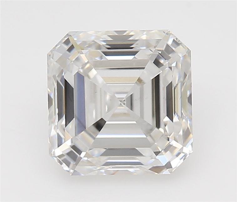 1.21ct F VVS2 Rare Carat Ideal Cut Asscher Lab Grown Diamond