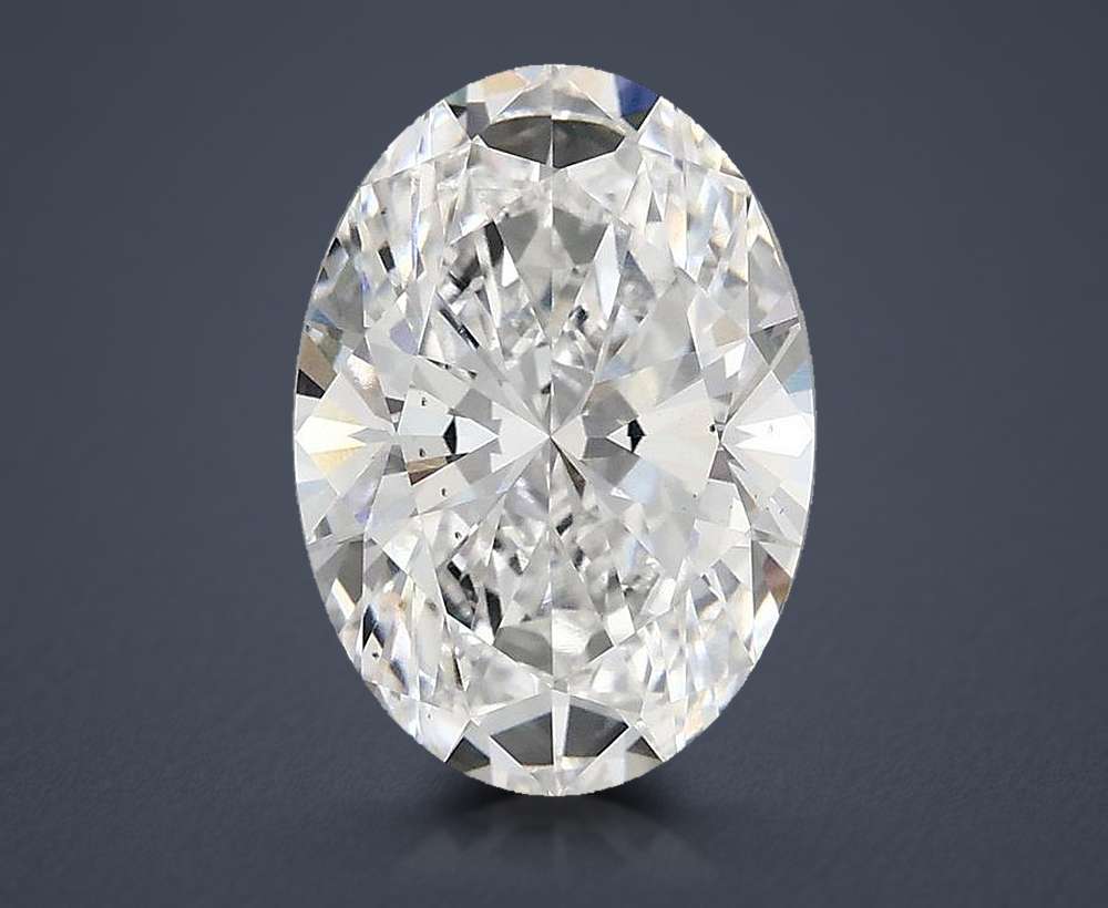 3.00 Carat Oval Lab Diamond