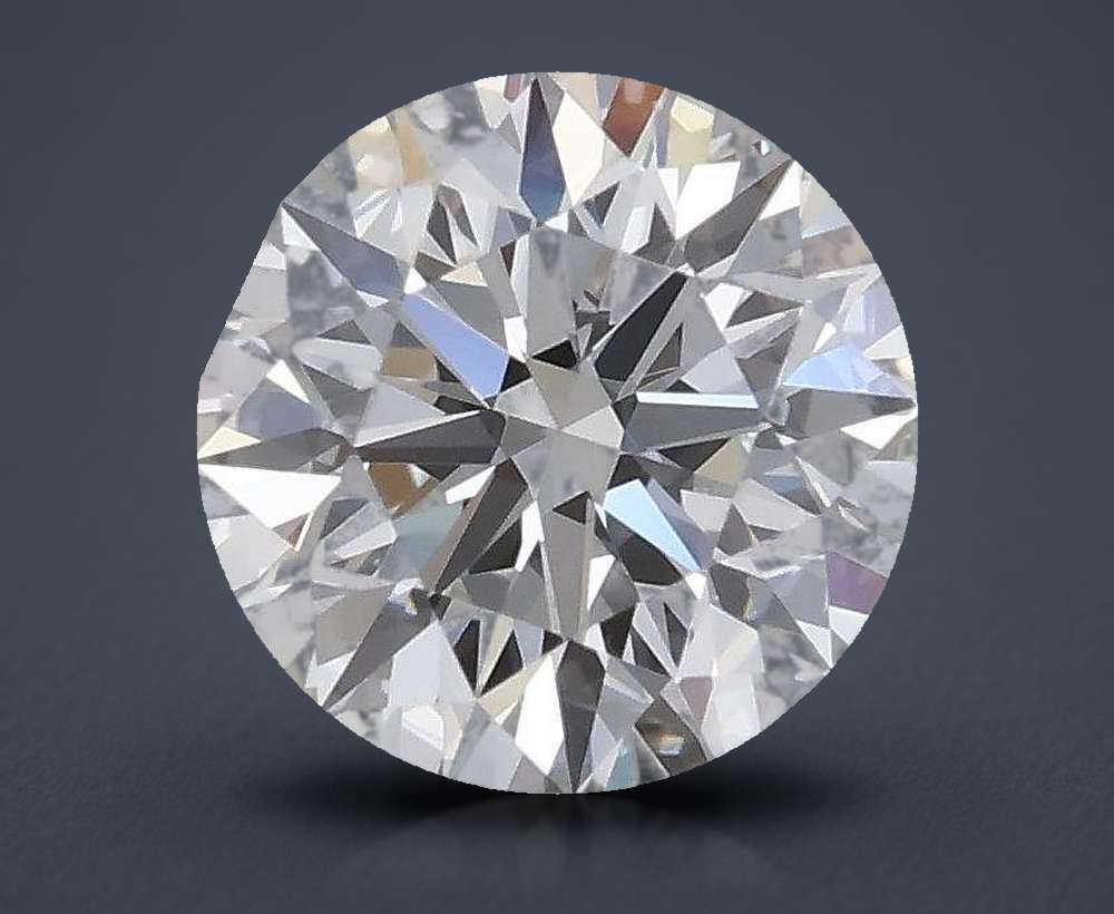 0.60 Carat Round Natural Diamond