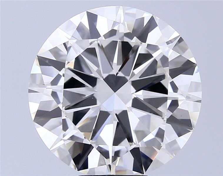 10.02ct F VS1 Very Good Cut Round Lab Grown Diamond