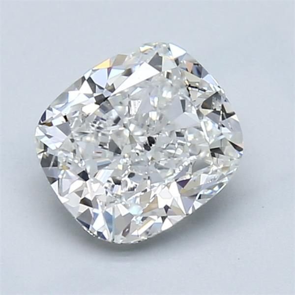 1.64ct G SI2 Rare Carat Ideal Cut Cushion Diamond