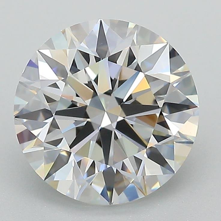 2.54ct D VS1 Rare Carat Ideal Cut Round Lab Grown Diamond