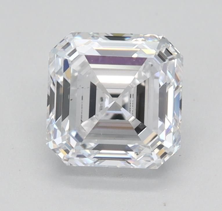 1.02ct D VS2 Rare Carat Ideal Cut Asscher Lab Grown Diamond