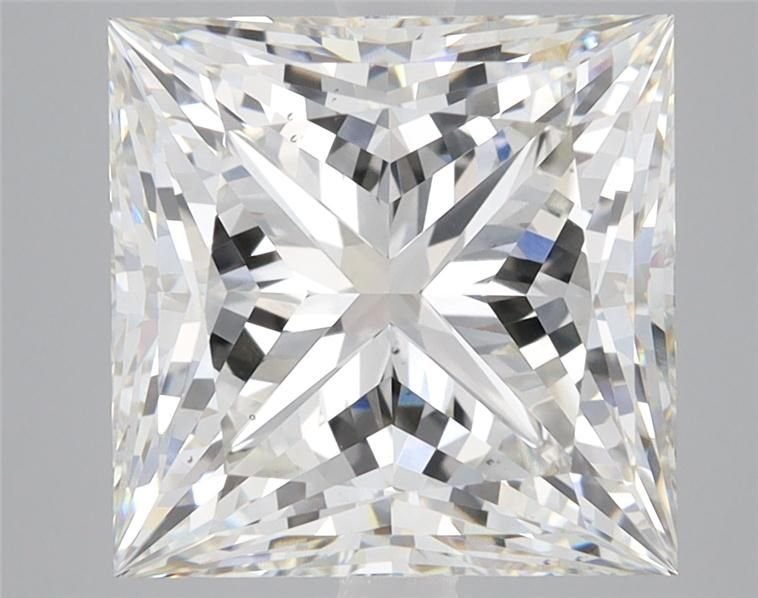 5.76ct H VS2 Rare Carat Ideal Cut Princess Lab Grown Diamond