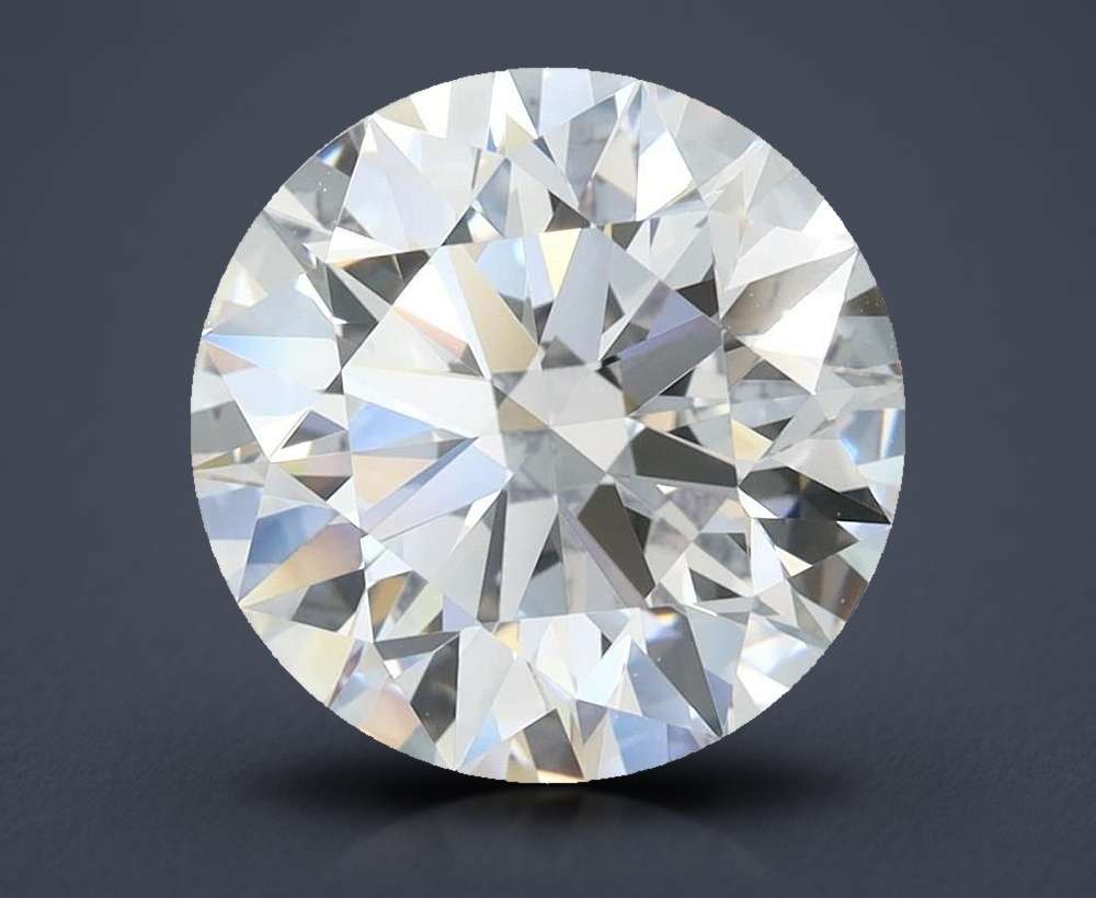 3.33 Carat Round Lab Diamond