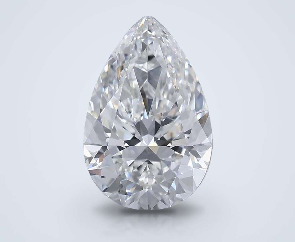 1.62 Carat Pear Natural Diamond
