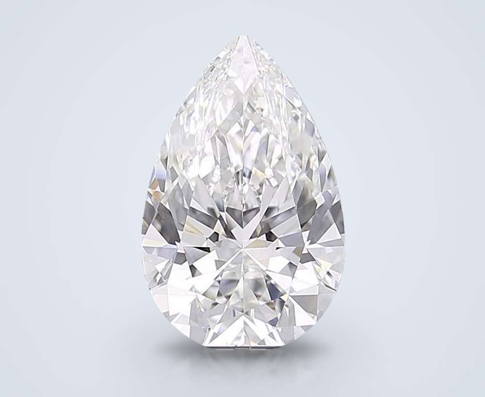 2.53 Carat Pear Lab Diamond