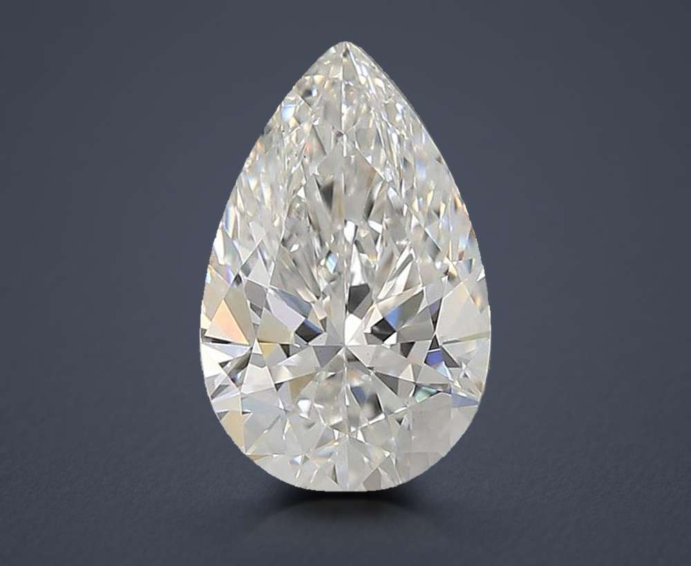3.08 Carat Pear Lab Diamond