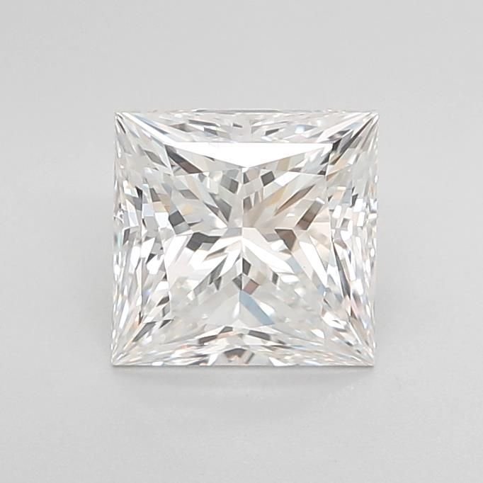 2.04ct E VS1 Rare Carat Ideal Cut Princess Lab Grown Diamond