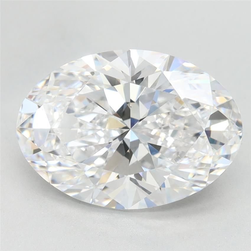 2.72ct D VVS1 Rare Carat Ideal Cut Oval Lab Grown Diamond