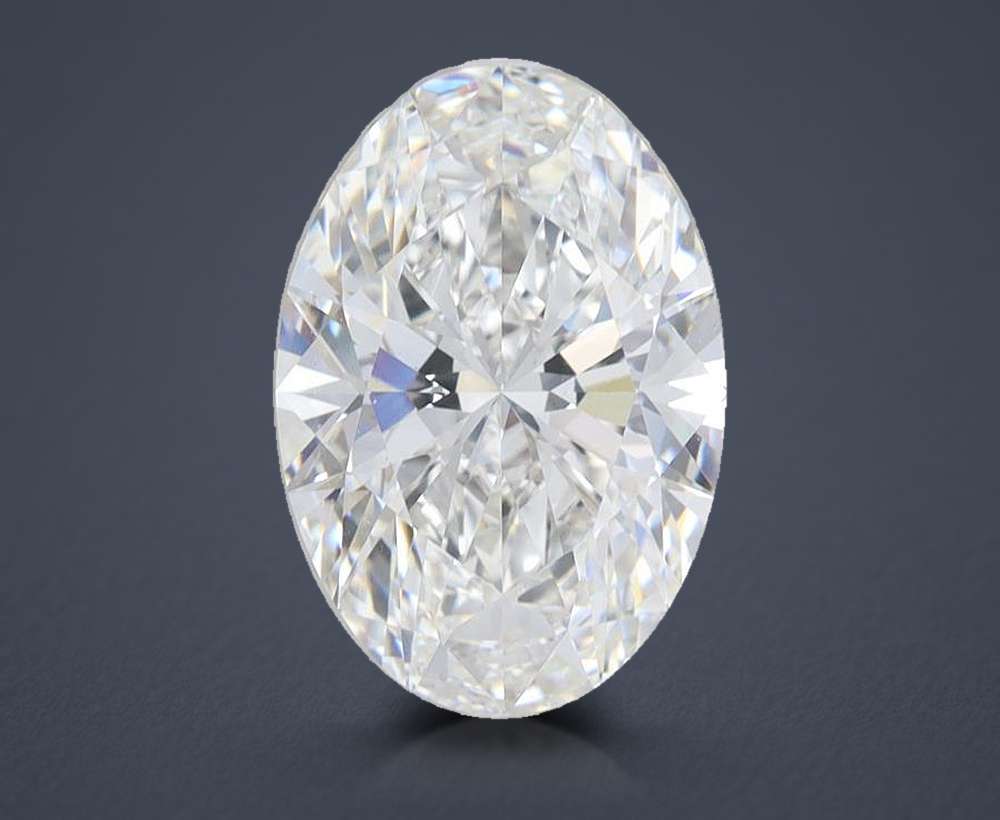 4.27 Carat Oval Lab Diamond