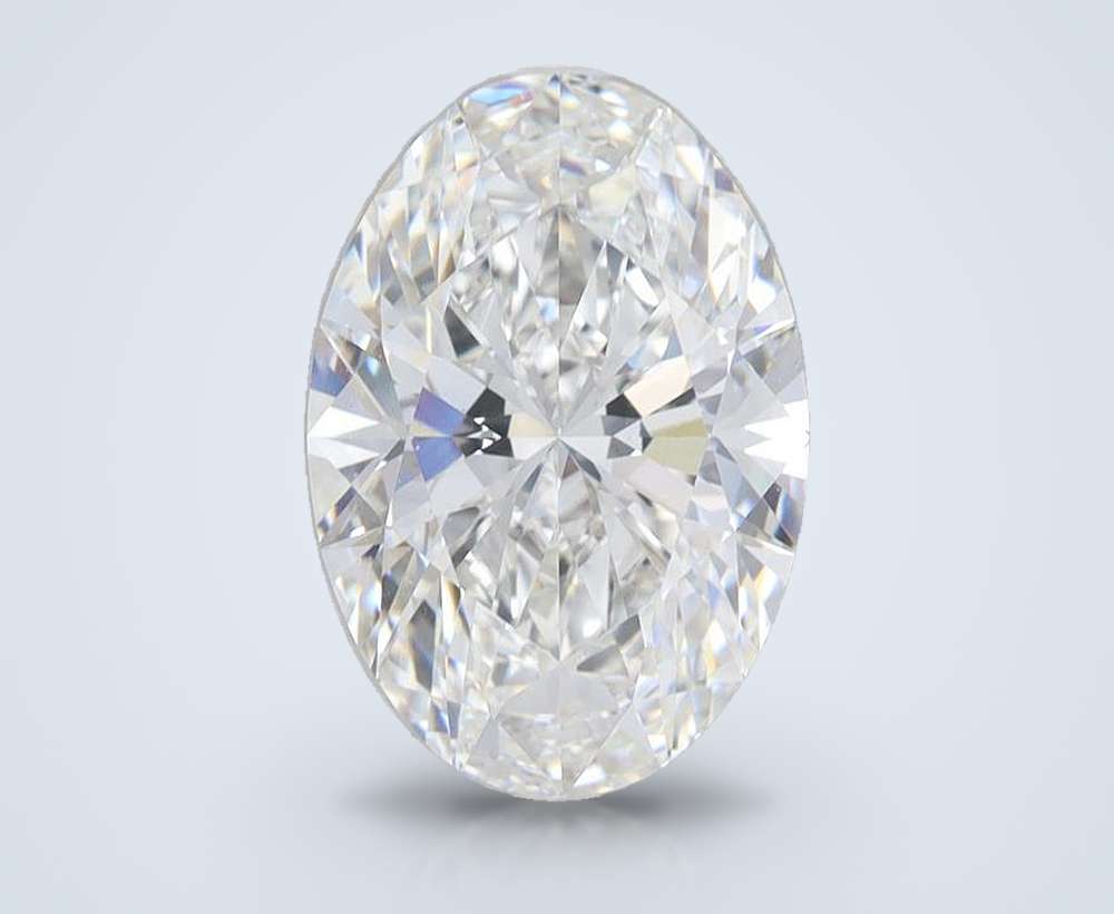 4.27 Carat Oval Lab Diamond
