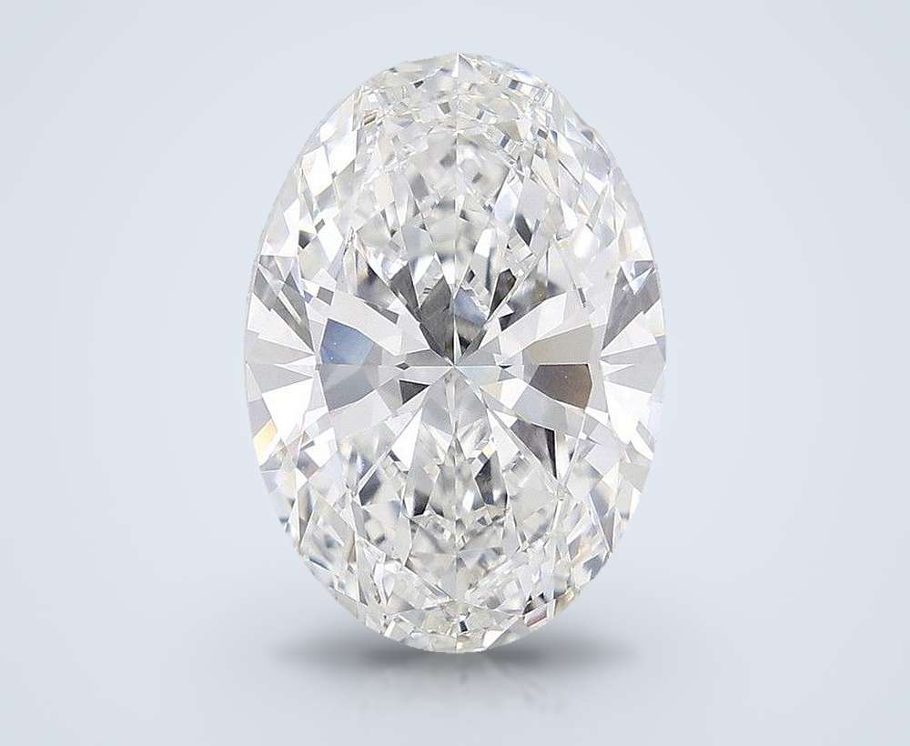 15.03 Carat Oval Lab Diamond