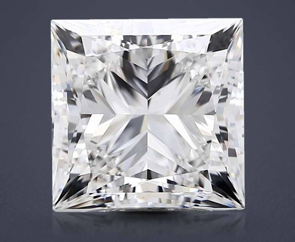 4.00 Carat Princess Lab Diamond