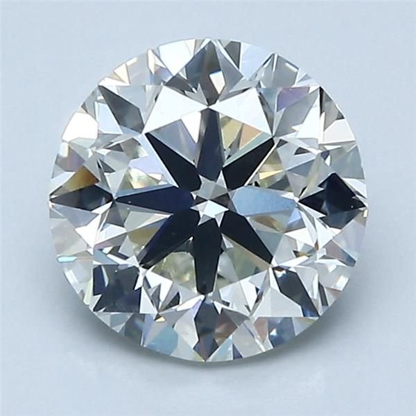 2.03ct K SI1 Very Good Cut Round Diamond