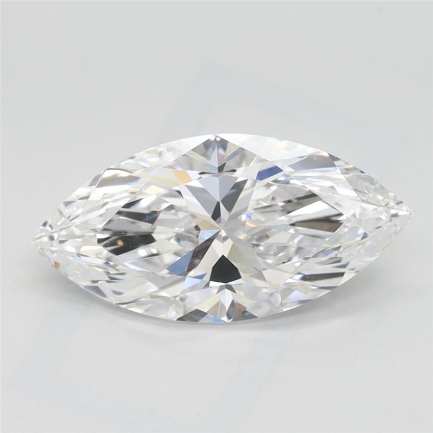 1.56ct D VVS1 Rare Carat Ideal Cut Marquise Lab Grown Diamond