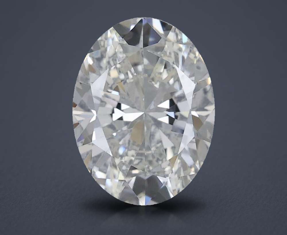 0.90 Carat Oval Natural Diamond