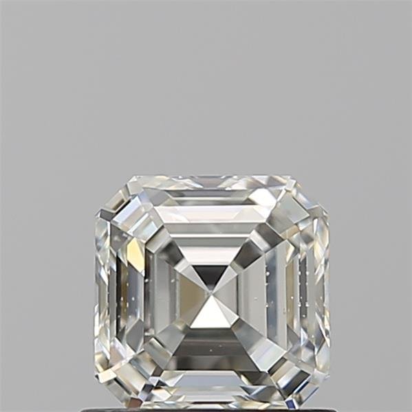 1.01ct K SI1 Rare Carat Ideal Cut Asscher Diamond