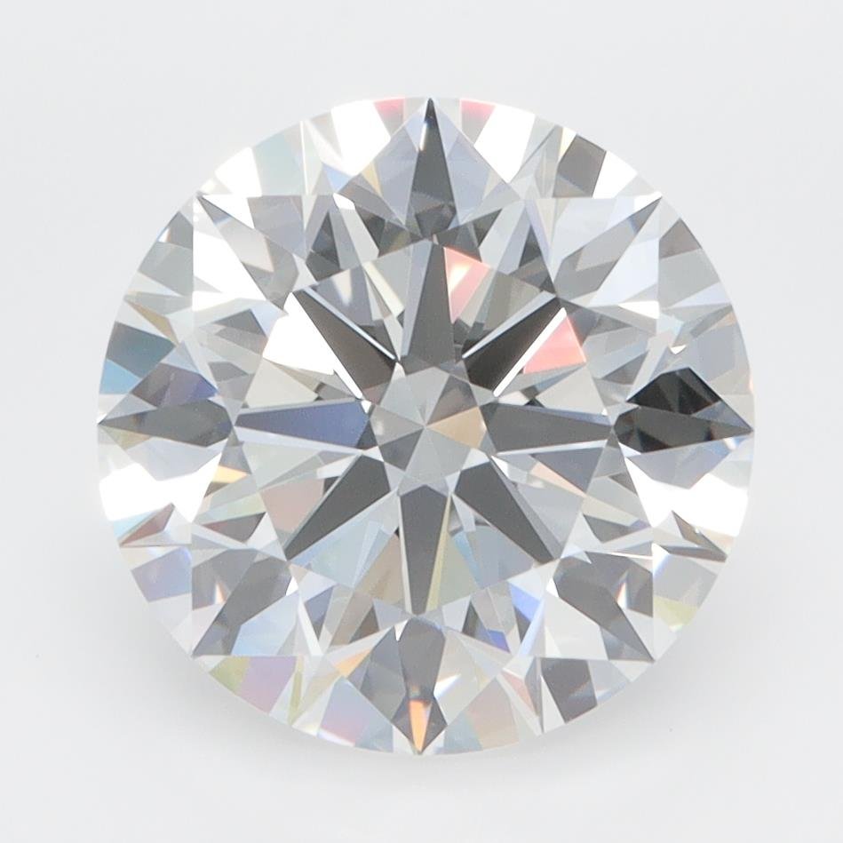 4.01ct D VVS1 Rare Carat Ideal Cut Round Lab Grown Diamond