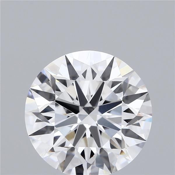 6.06ct E VVS1 Rare Carat Ideal Cut Round Lab Grown Diamond