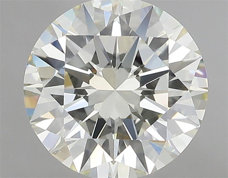 2.00ct K VVS2 Rare Carat Ideal Cut Round Diamond