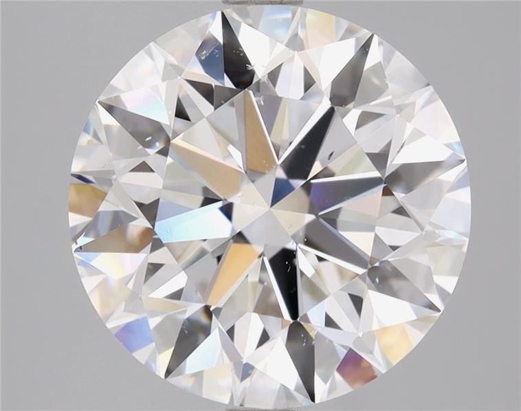 3.70ct E SI1 Rare Carat Ideal Cut Round Diamond