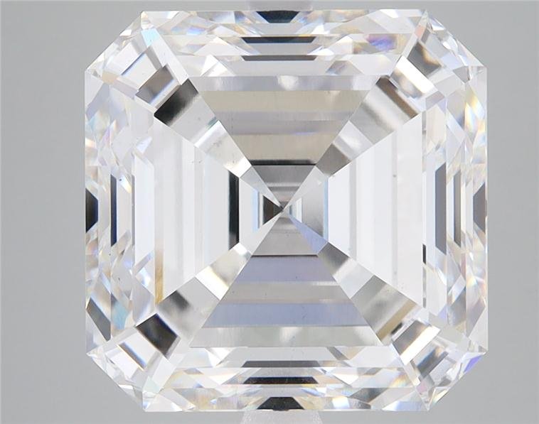 9.61ct G VS2 Excellent Cut Asscher Lab Grown Diamond