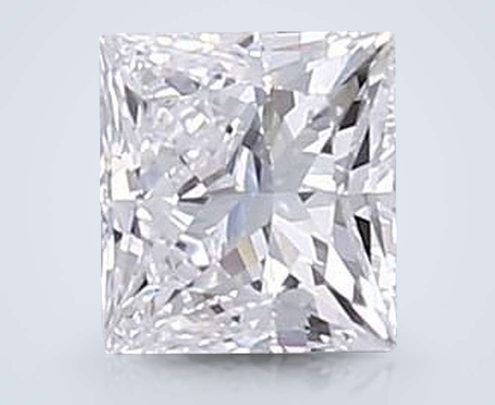 0.72 Carat Princess Lab Diamond
