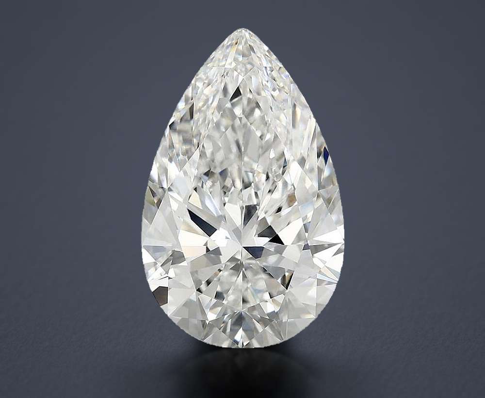 5.94 Carat Pear Lab Diamond