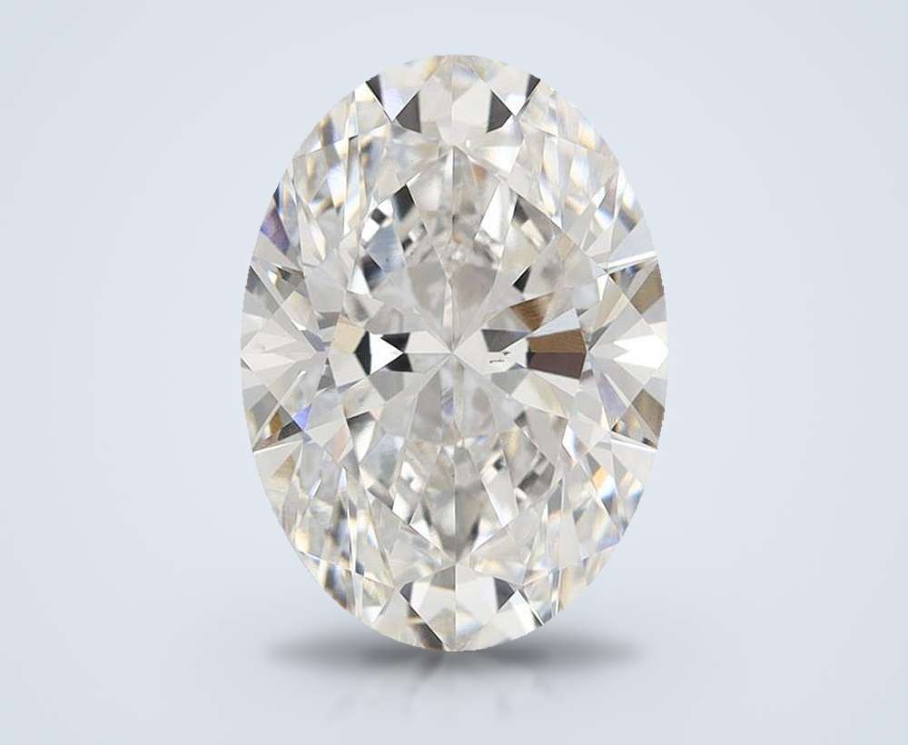 3.60 Carat Oval Lab Diamond