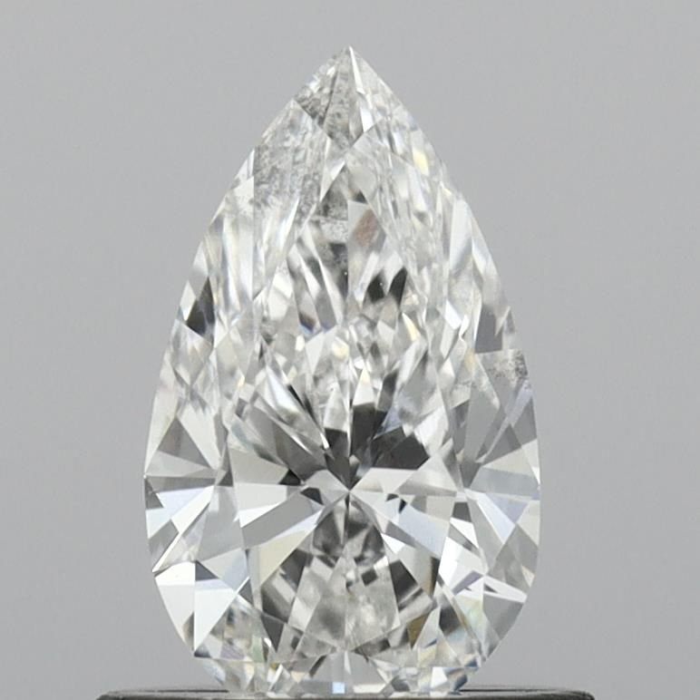 0.69ct F VS2 Rare Carat Ideal Cut Pear Lab Grown Diamond