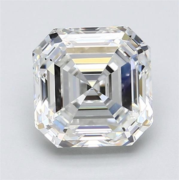 2.50ct G VVS2 Rare Carat Ideal Cut Asscher Diamond