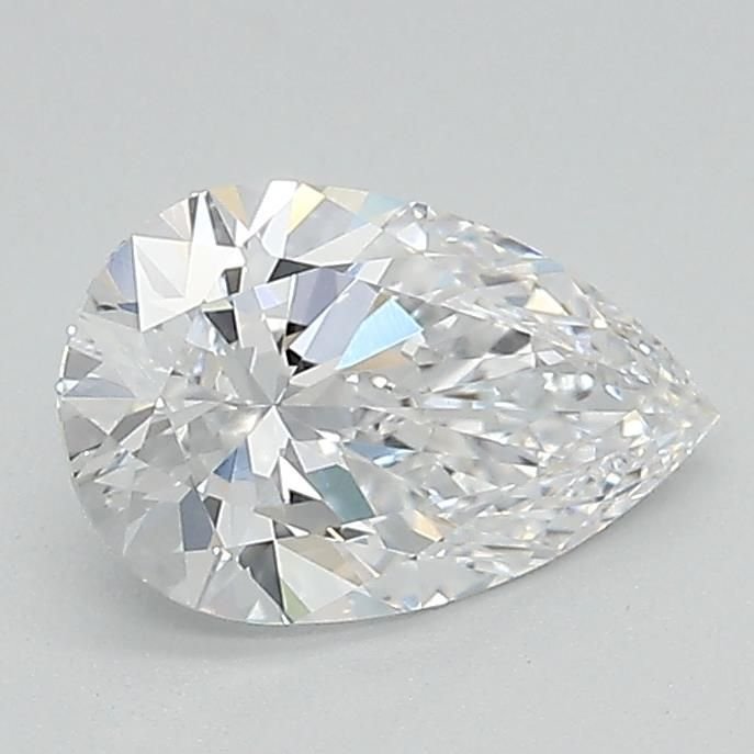1.10ct D VVS1 Rare Carat Ideal Cut Pear Lab Grown Diamond