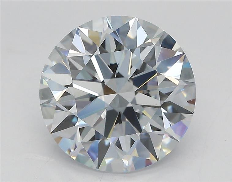 3.55ct F VVS2 Rare Carat Ideal Cut Round Lab Grown Diamond
