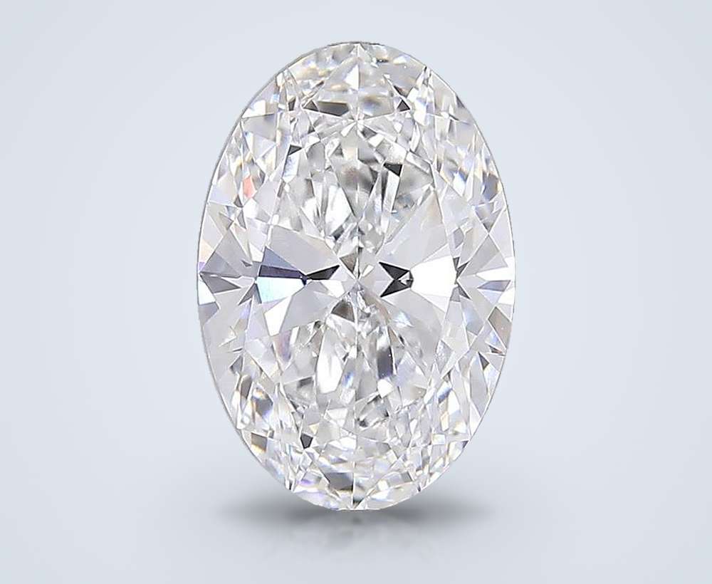 5.75 Carat Oval Lab Diamond