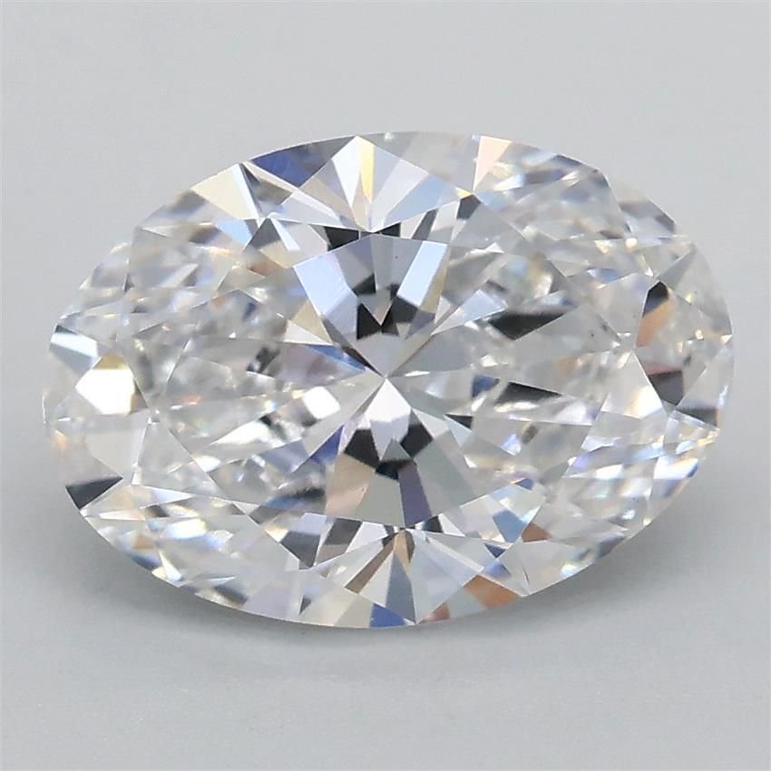 2.09ct D VS1 Rare Carat Ideal Cut Oval Lab Grown Diamond