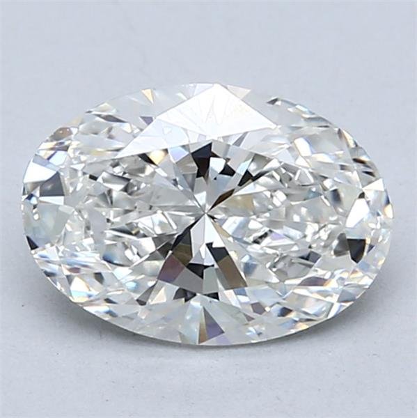 1.53ct F VVS2 Rare Carat Ideal Cut Oval Lab Grown Diamond