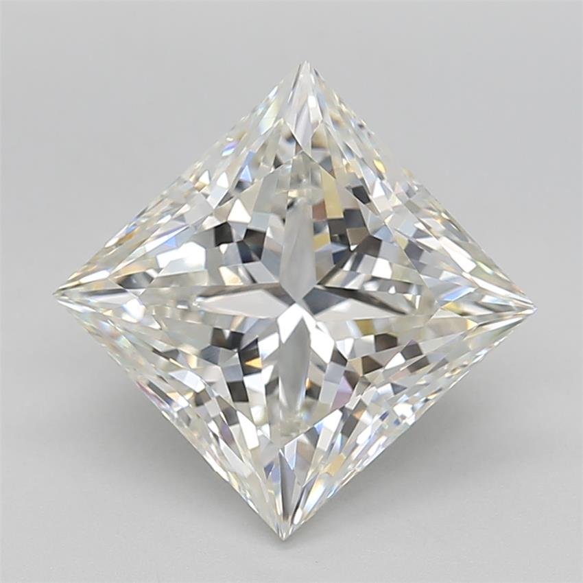 5.72ct G VVS2 Rare Carat Ideal Cut Princess Lab Grown Diamond