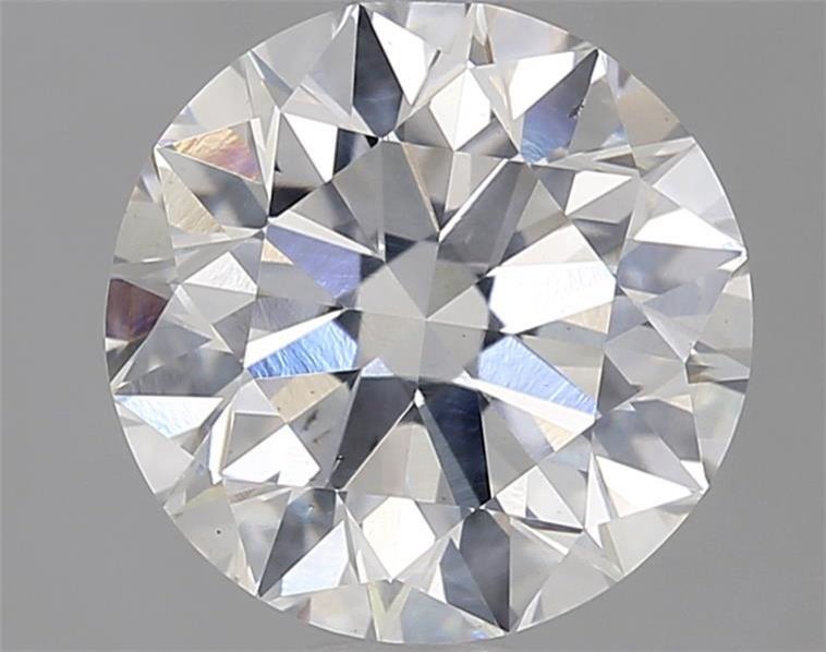 1.59ct F SI2 Rare Carat Ideal Cut Round Diamond